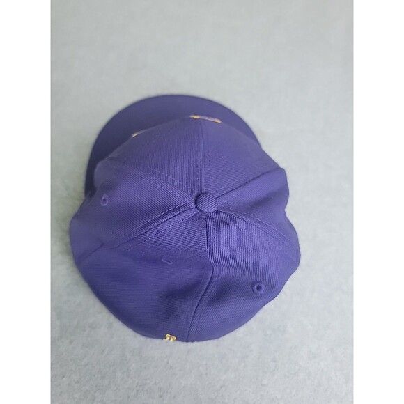 LSC Hat Cap 7 1/4 New Era 59fifty Purple Wool 3D Embroidered Fitted - Picture 9 of 9
